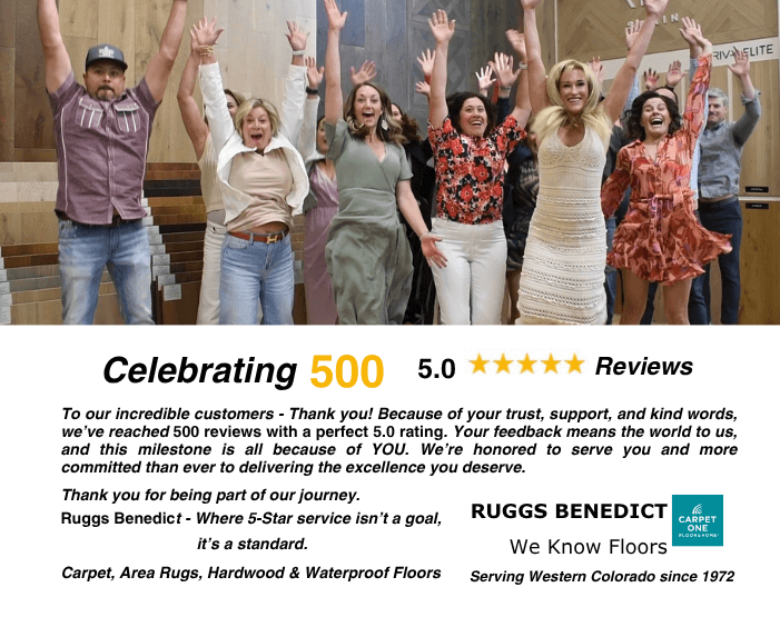 Celebrate 500 Google Reviews with Ruggs Benedict Summer Sale
