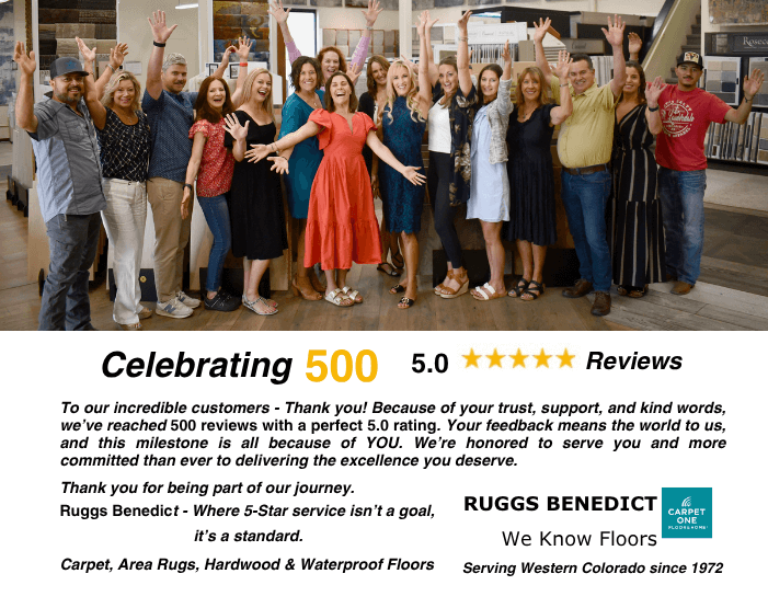 Celebrate 500 Google Reviews with Ruggs Benedict Summer Sale
