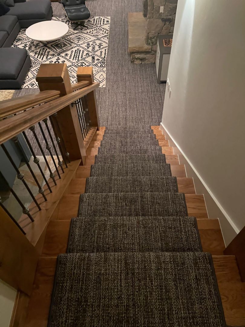 Patterned stair runners