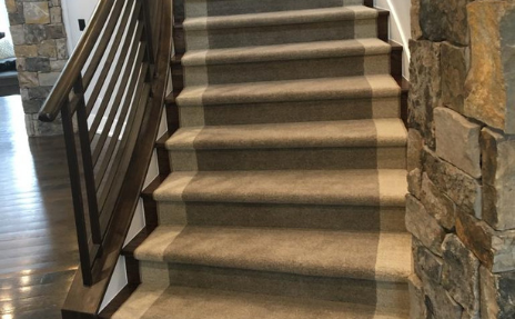 Custom Staircases at Ruggs Benedict Carpet One