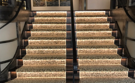 Custom Staircases at Ruggs Benedict Carpet One