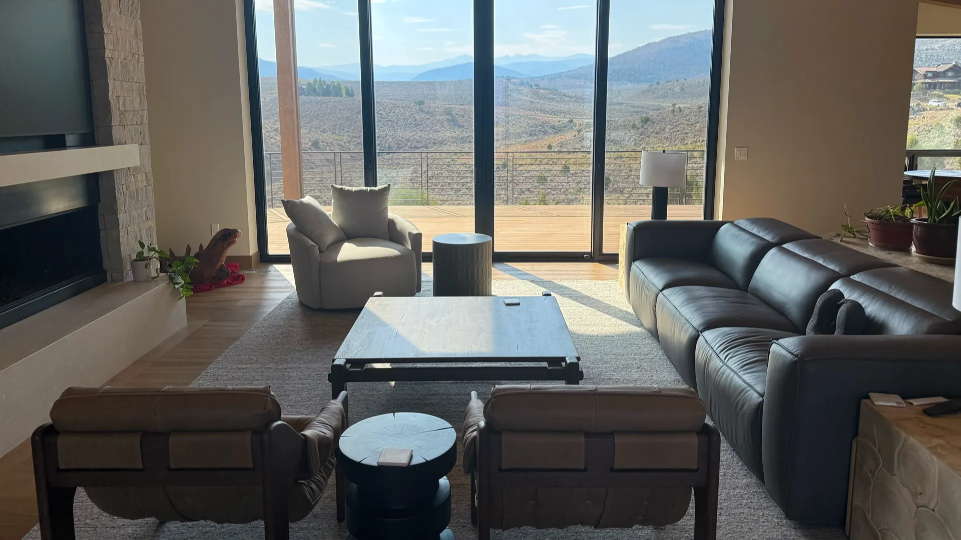 hardwood in Beaver Creek living room 