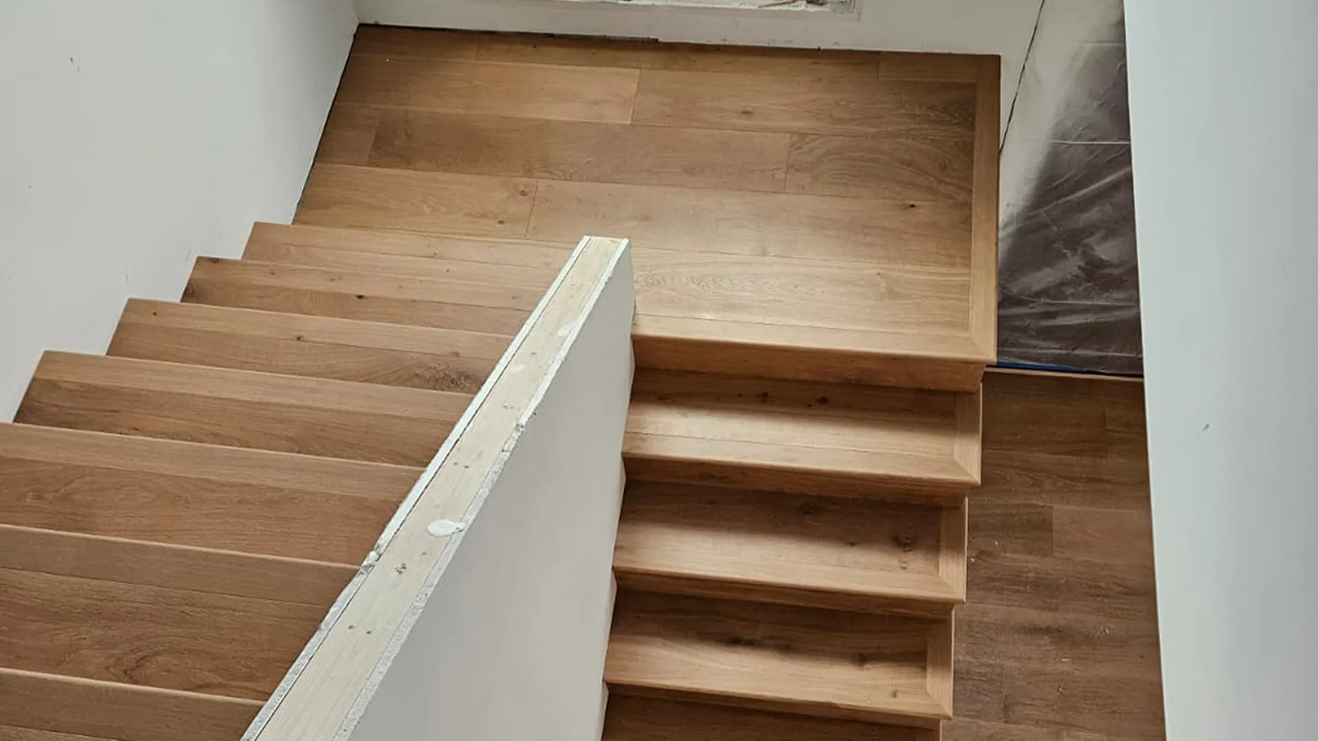 Hardwood staircase installation in Edwards, CO