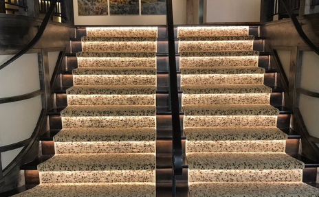 Stair Runner on Hardwood Floor 3